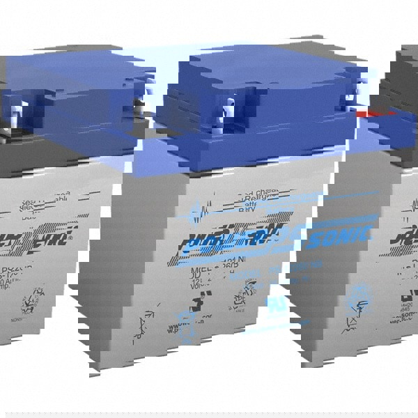 Rechargeable Lead Battery: 12V, 26 Ah, Nut & Bolt Terminal